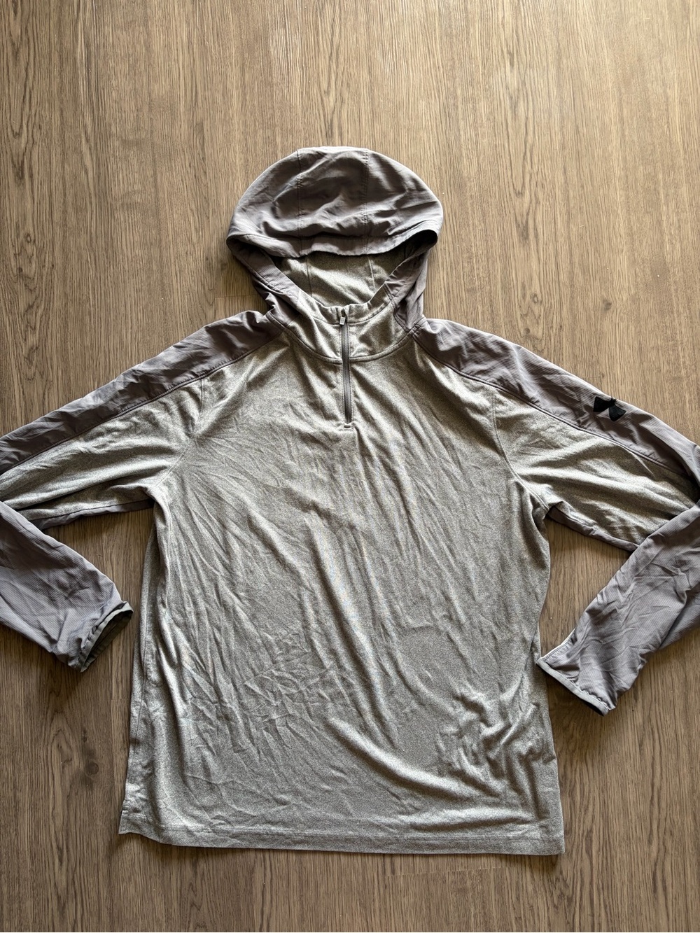 Under Armour Lightweight Hooded Pullover - Light Gray